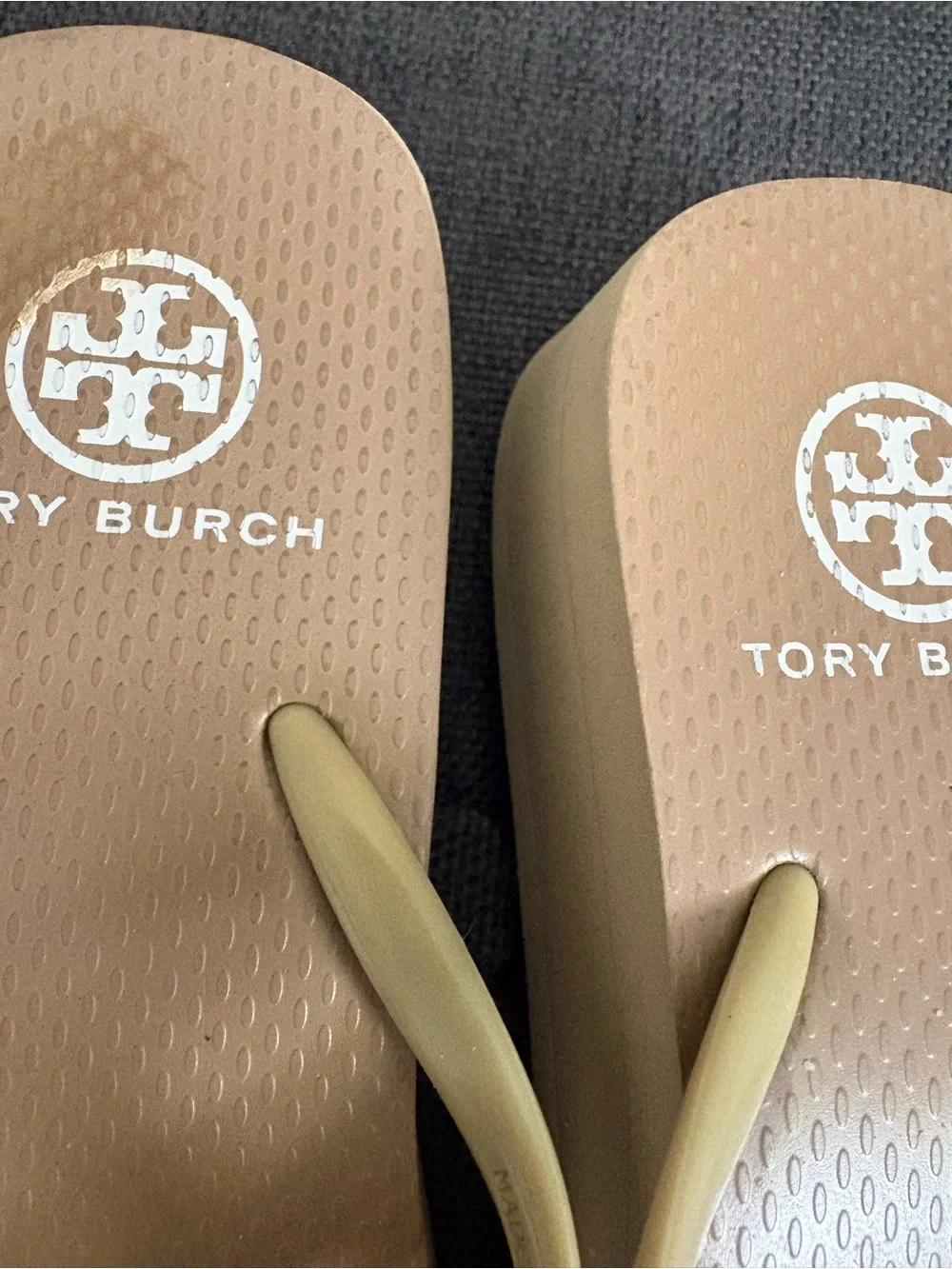 Tory Burch Wedge Platform Sandals Size 7.5 Used
